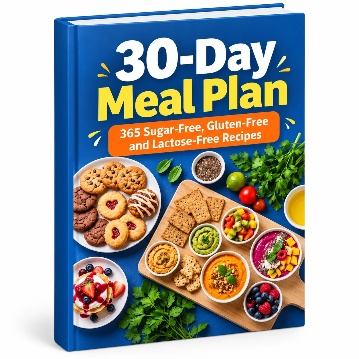 30-day meal plan with light, easy meals