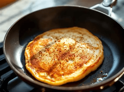 LIGHT BANANA PANCAKES