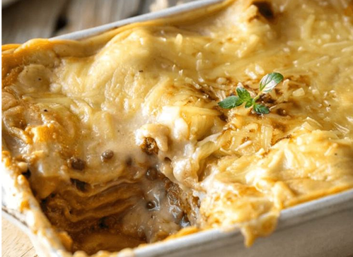 CREAMY GLUTEN-FREE LASAGNA