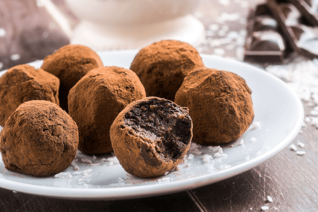 SUGAR-FREE CHOCOLATE TRUFFLES